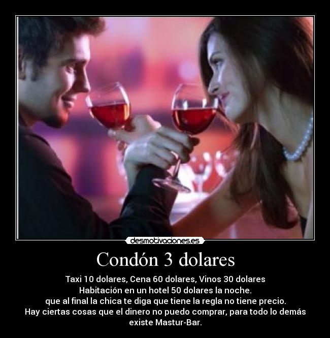 Condón 3 dolares - 