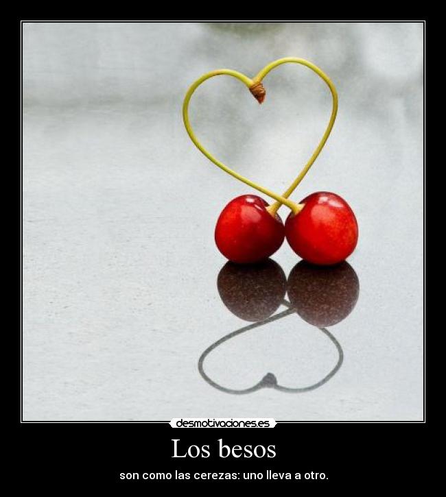 Los besos -