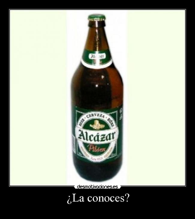 ¿La conoces? -