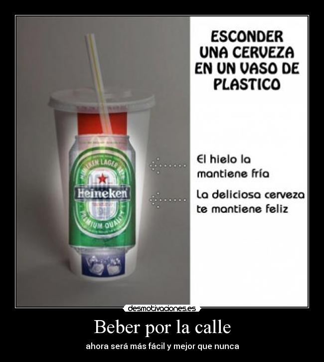 Beber por la calle - 