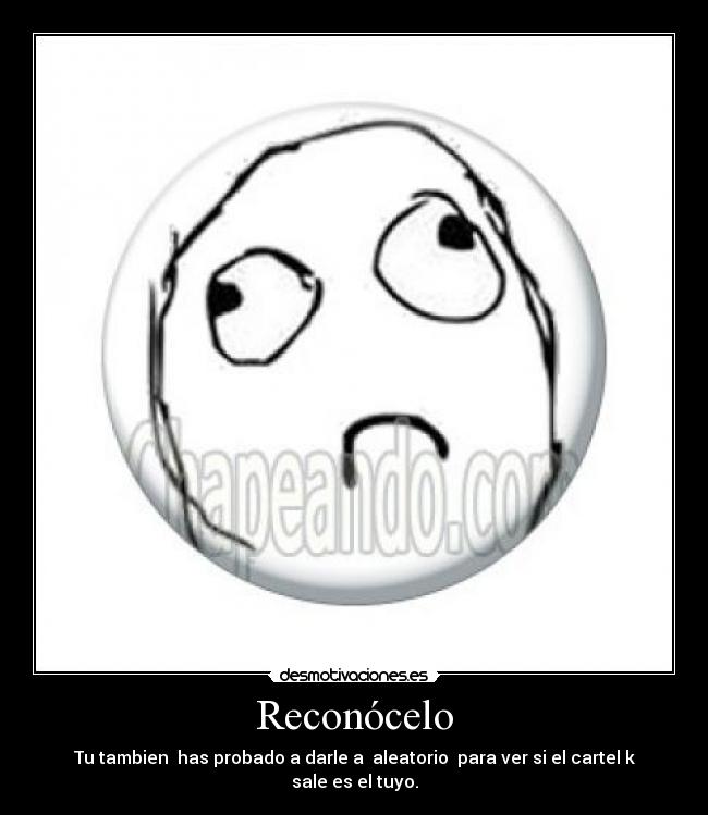 Reconócelo -