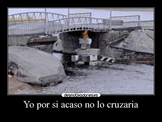Yo por si acaso no lo cruzaria -
