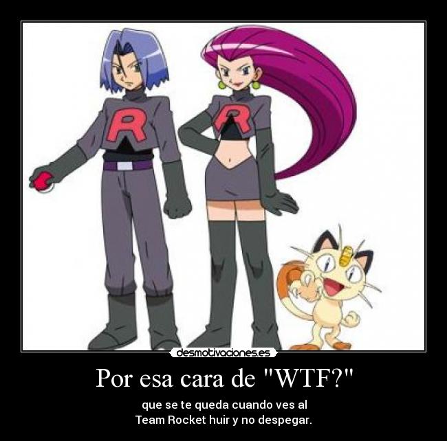 carteles team rocket desmotivaciones