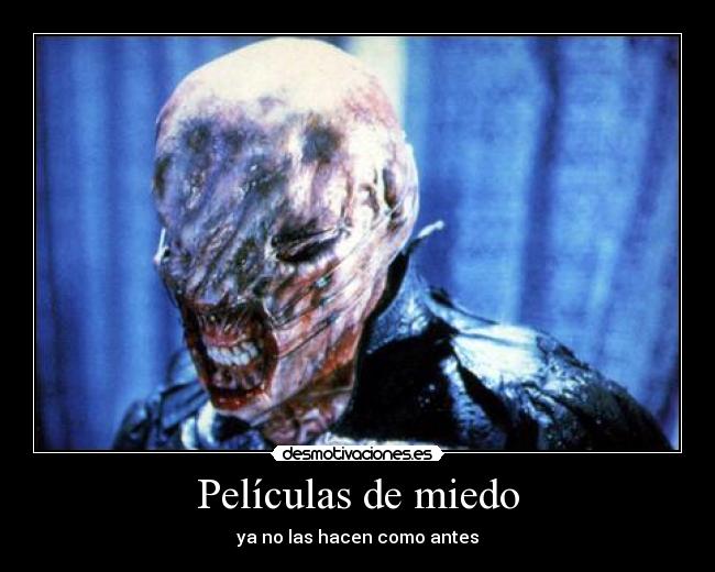 Películas de miedo -