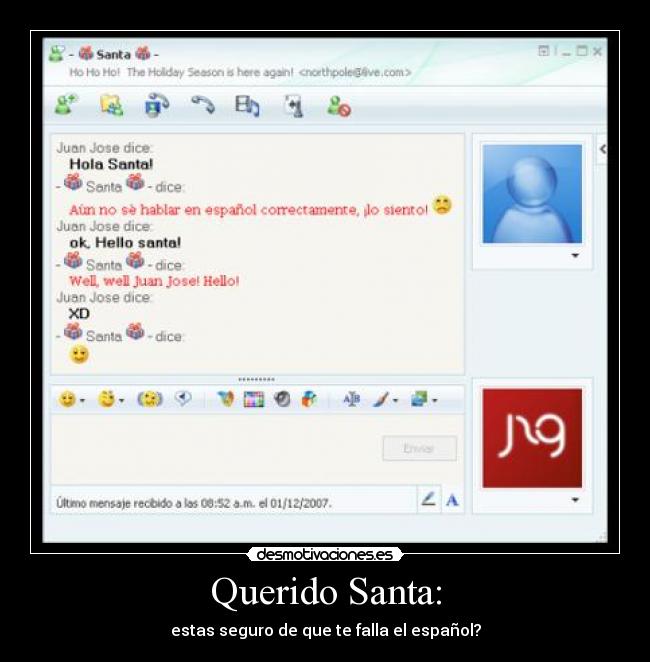 Querido Santa: - 