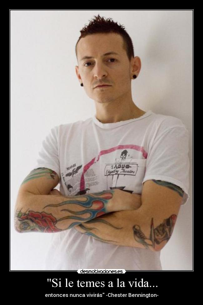 Si le temes a la vida... -