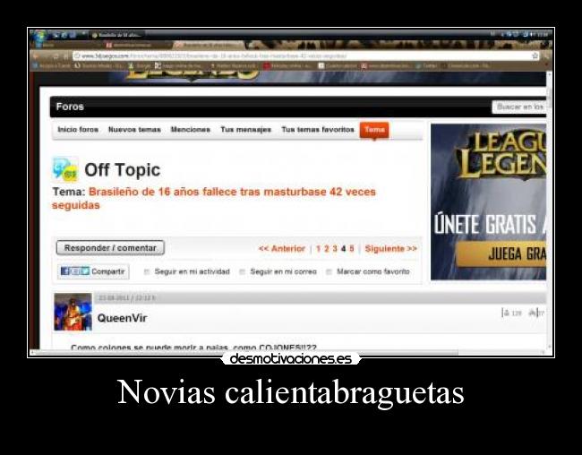 Novias calientabraguetas - 