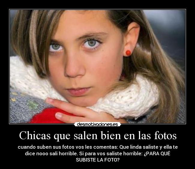 Chicas que salen bien en las fotos - 