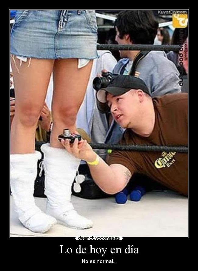 Lo de hoy en día - 