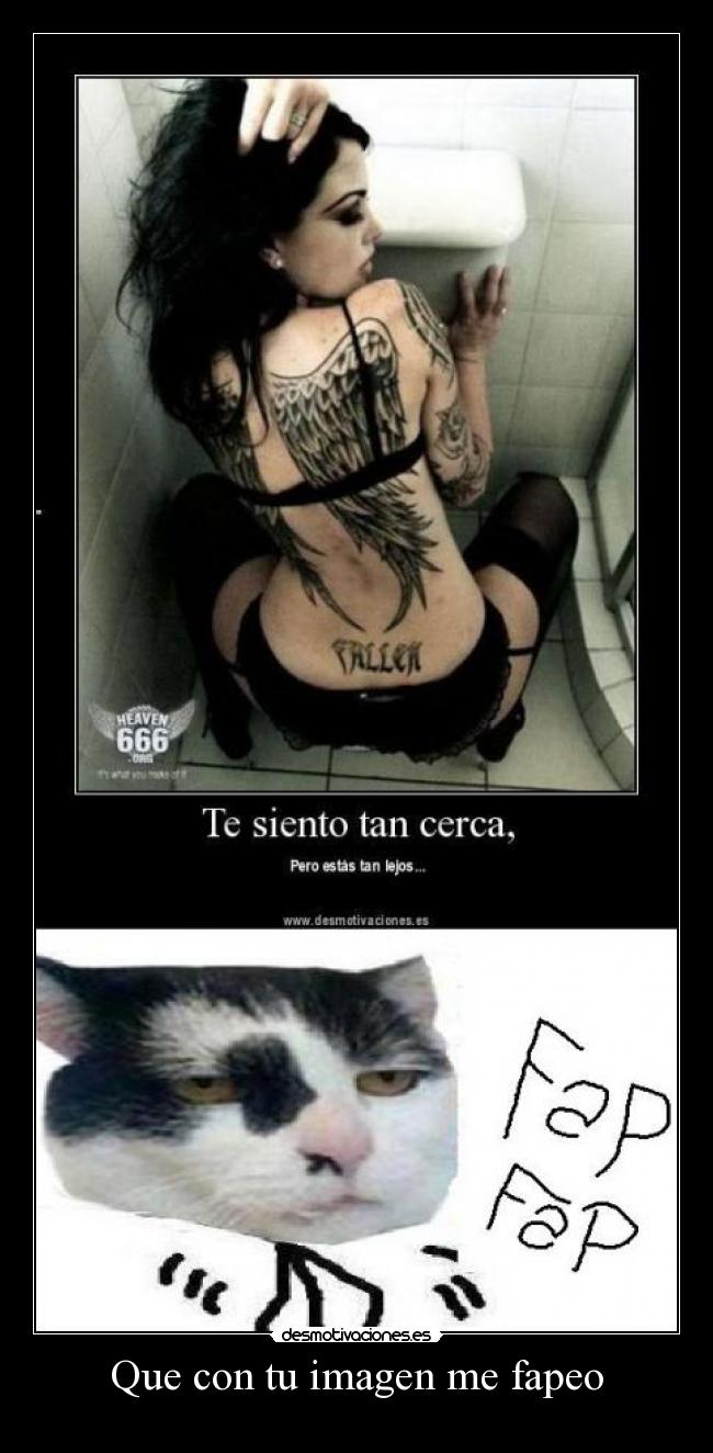 Que con tu imagen me fapeo - 
