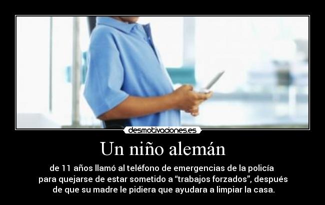 Un niño alemán -