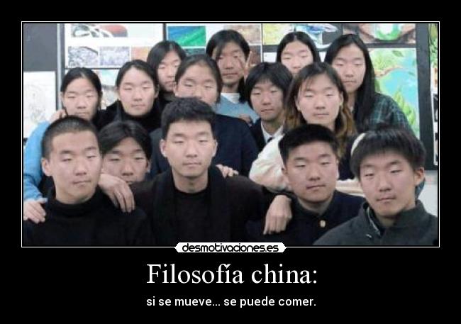 Filosofía china: -