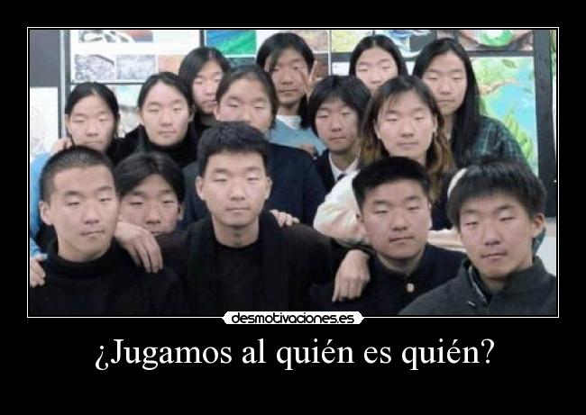 ¿Jugamos al quién es quién? - 