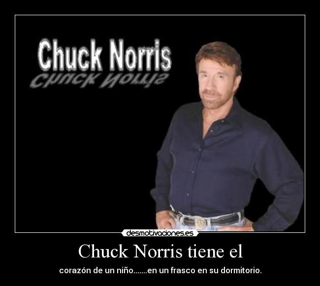 Chuck Norris tiene el -