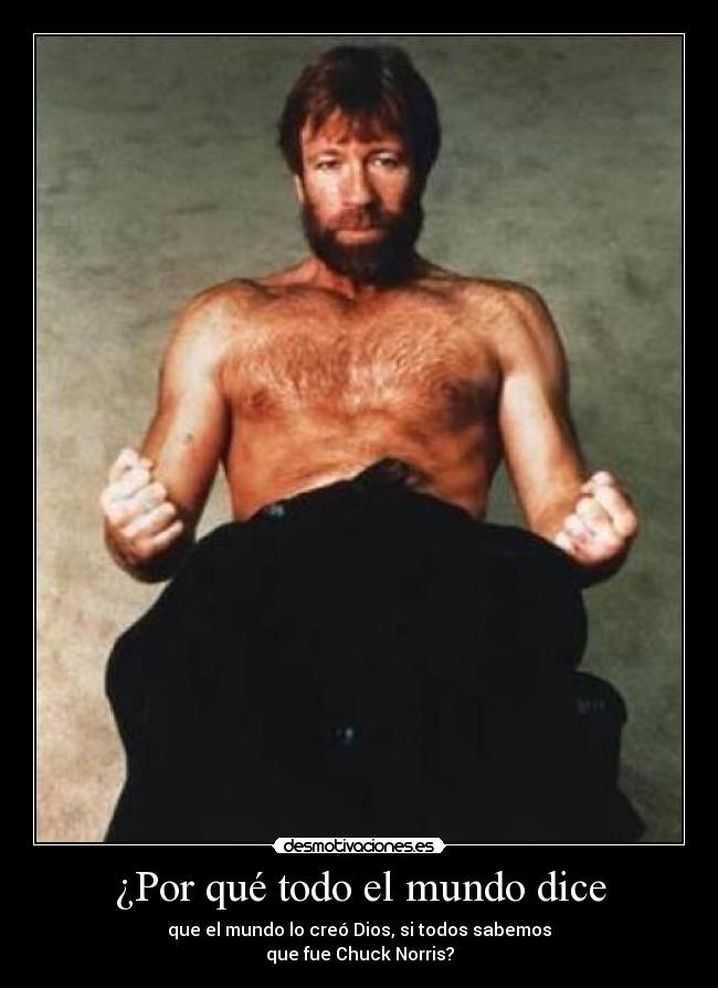 ¿Por qué todo el mundo dice -