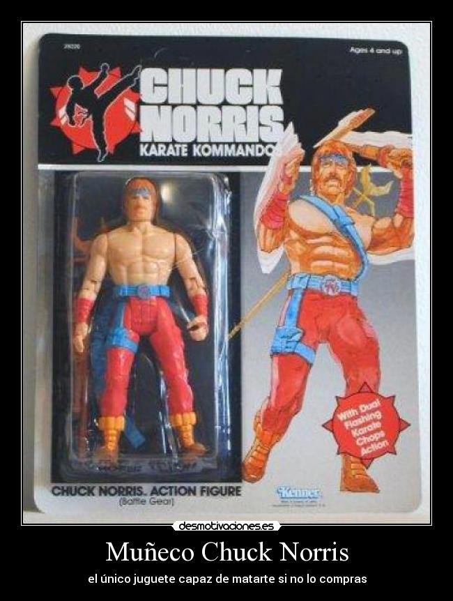 Muñeco Chuck Norris -