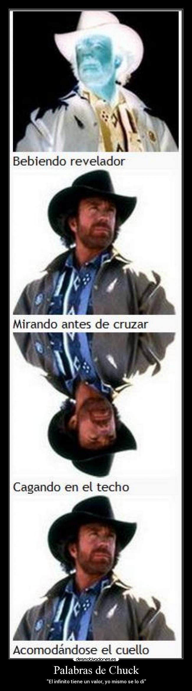 carteles chuck norris desmotivaciones