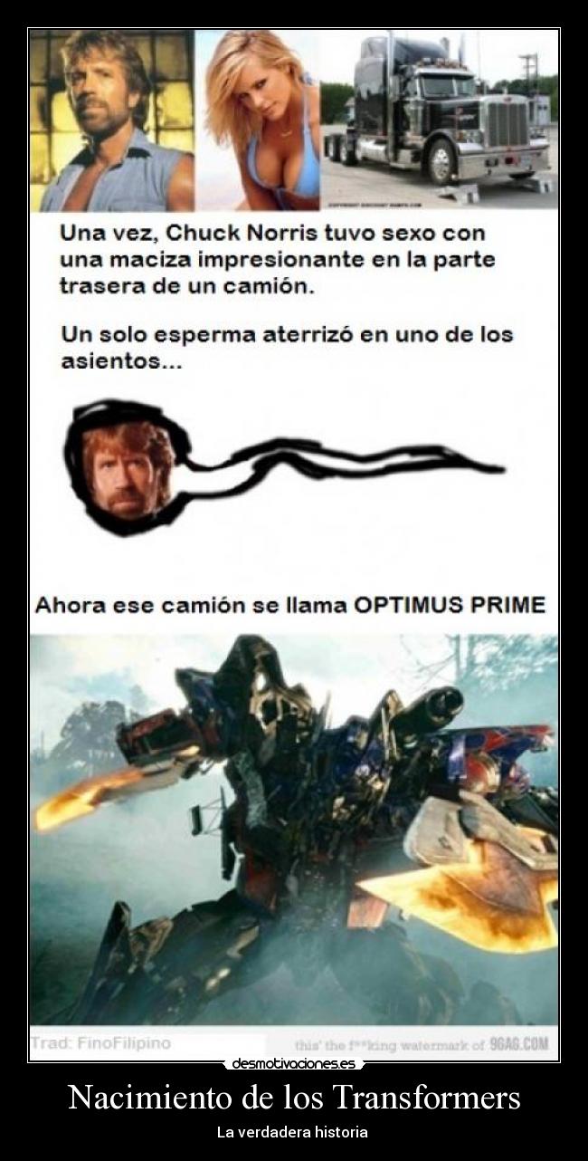 Nacimiento de los Transformers - 