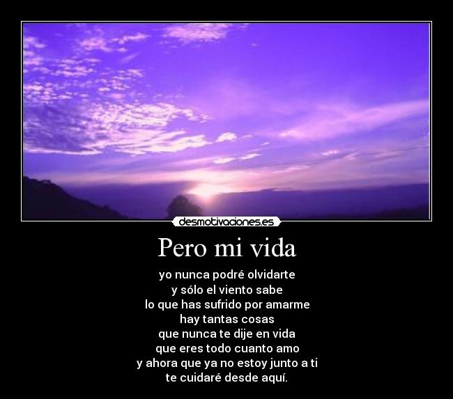 Pero mi vida -