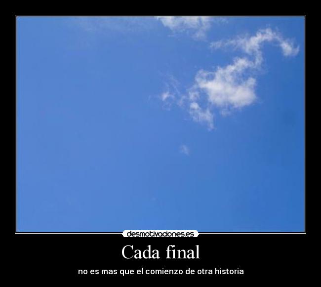 Cada final - 