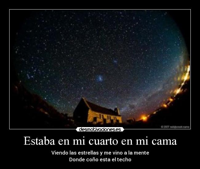 carteles techo casa estrellas cuarto desmotivaciones