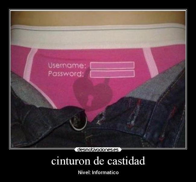 cinturon de castidad -