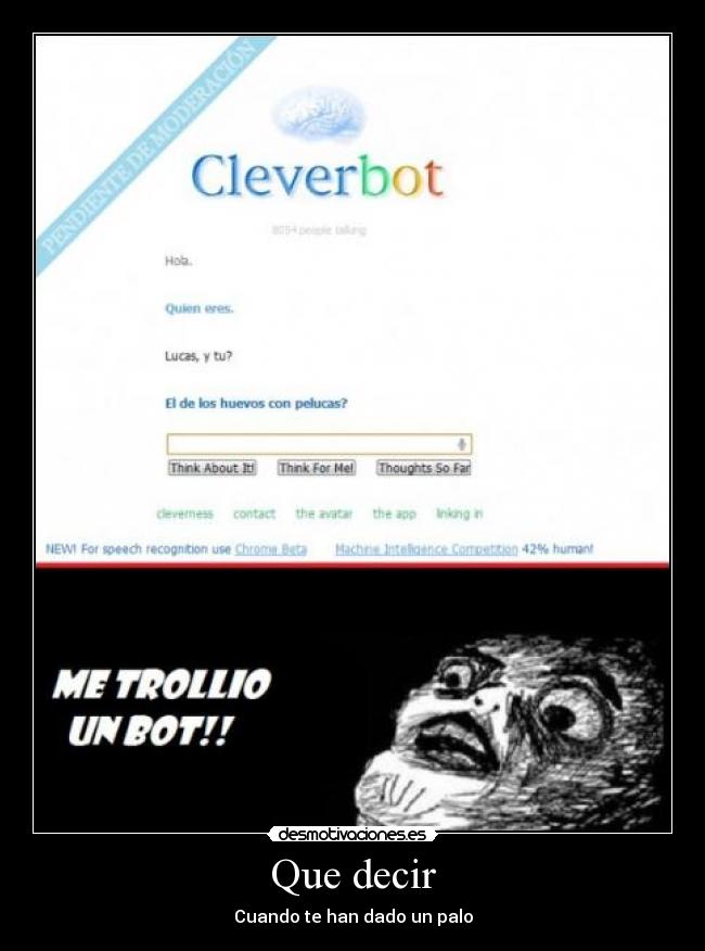 Que decir - Cuando te han dado un palo