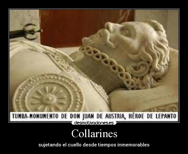 Collarines -  sujetando el cuello desde tiempos inmemorables 