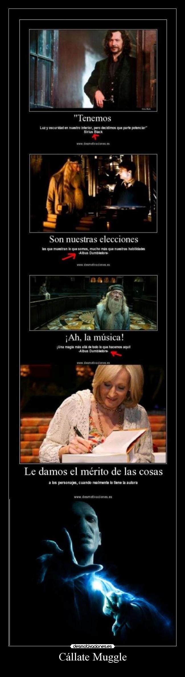 carteles muggle desmotivaciones