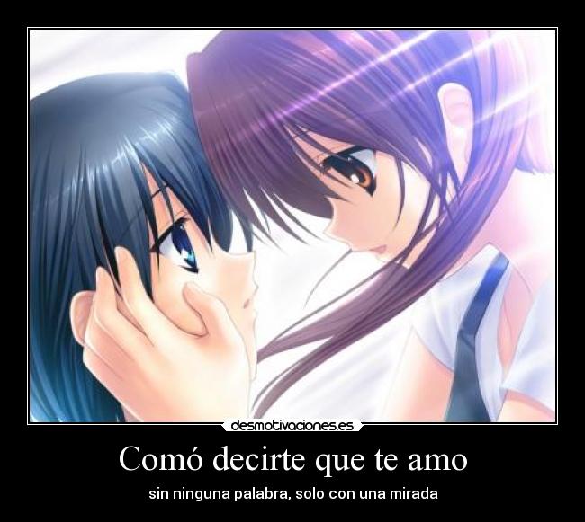 Comó decirte que te amo -