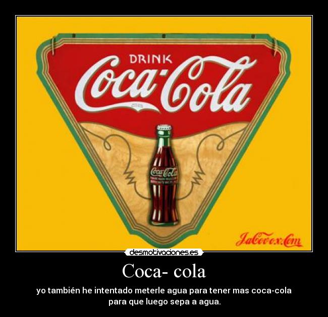 Coca- cola -