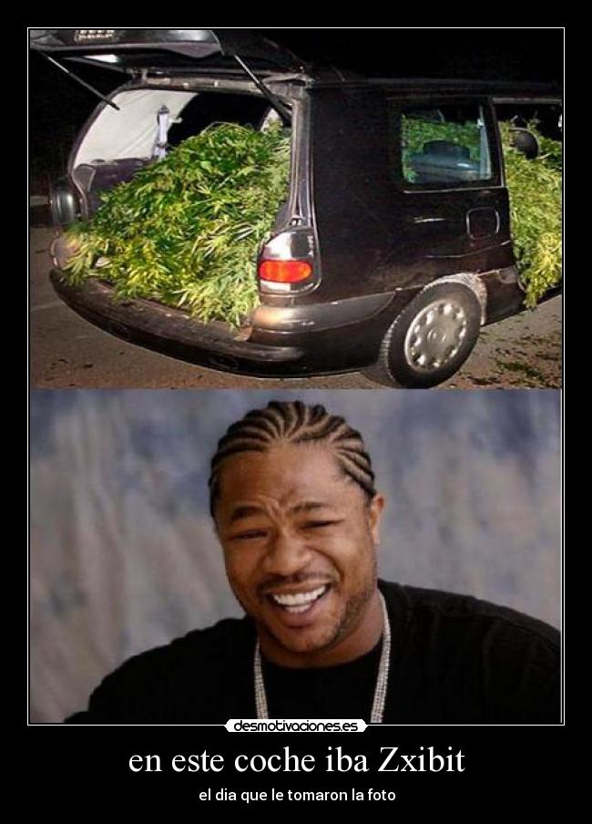 en este coche iba Zxibit - el dia que le tomaron la foto