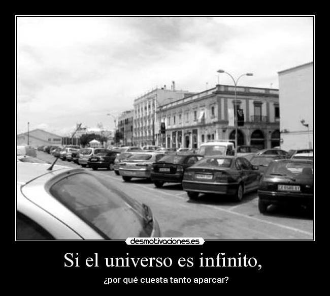 Si el universo es infinito, -