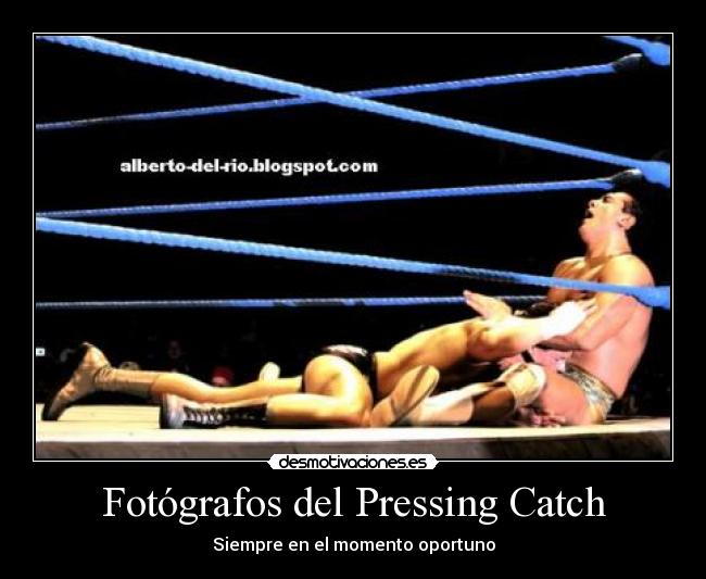 Fotógrafos del Pressing Catch - 