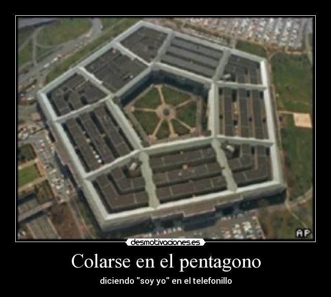 Colarse en el pentagono - 