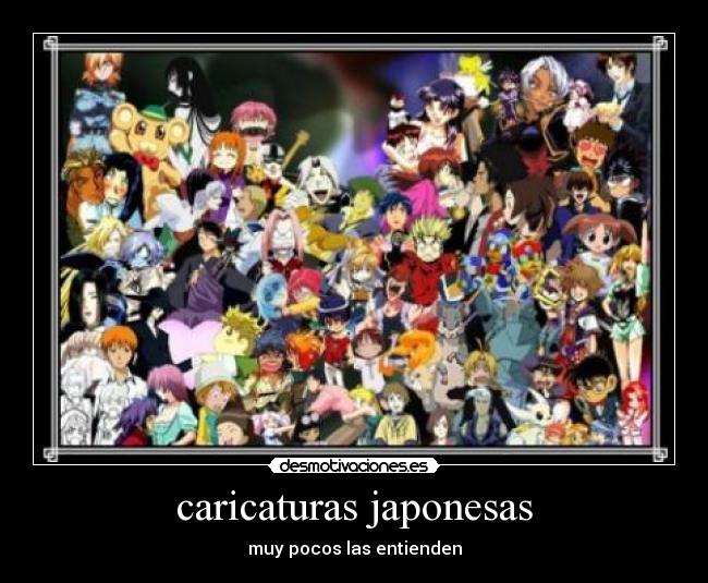 caricaturas japonesas - 