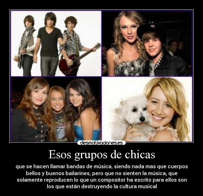 Esos grupos de chicas - 