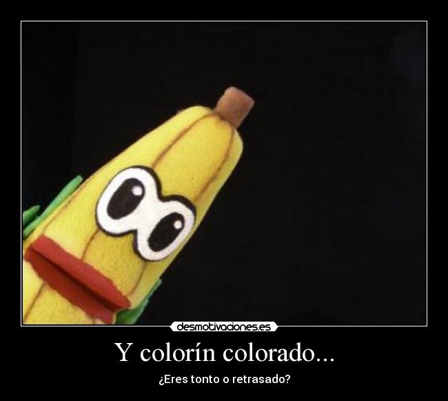 Y colorín colorado... -