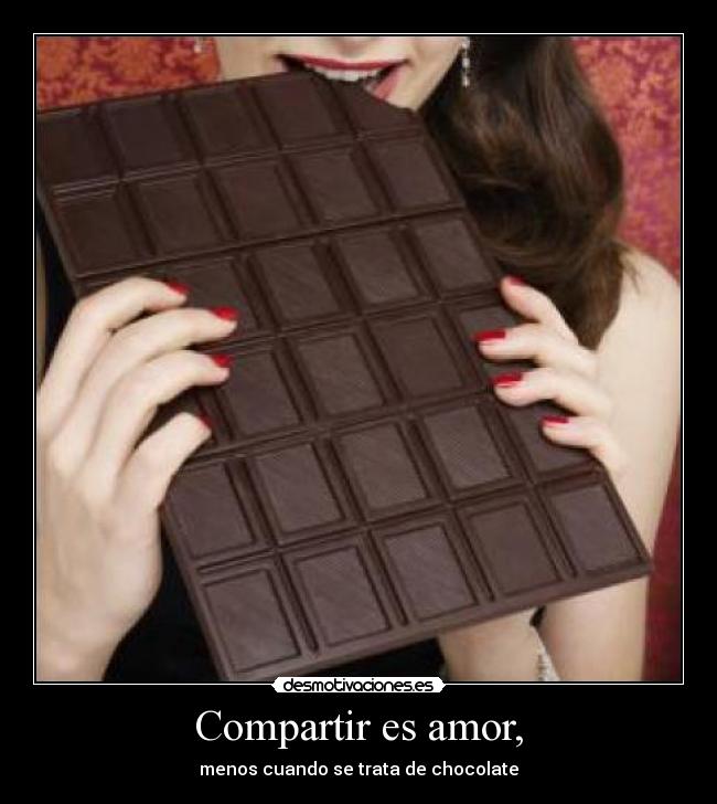 Compartir es amor, - 