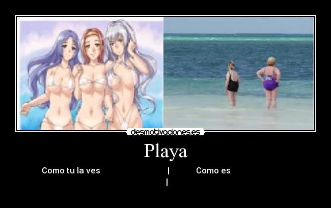 Playa - Como tu la ves | Como es
|