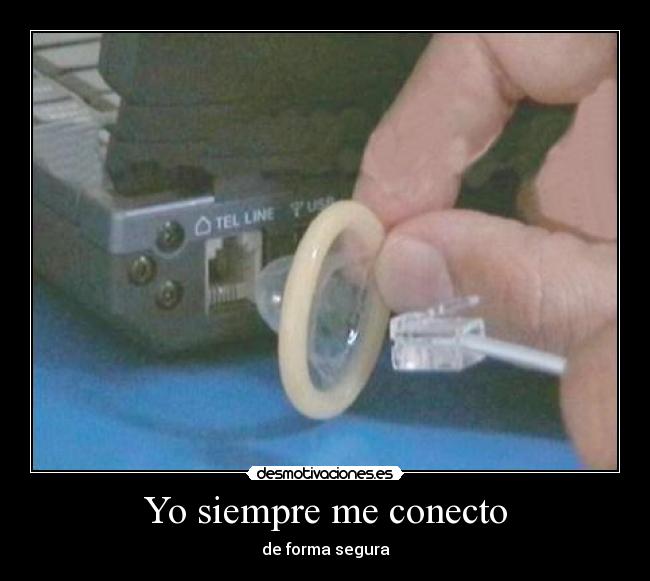 Yo siempre me conecto -