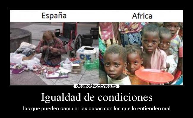 Igualdad de condiciones - 