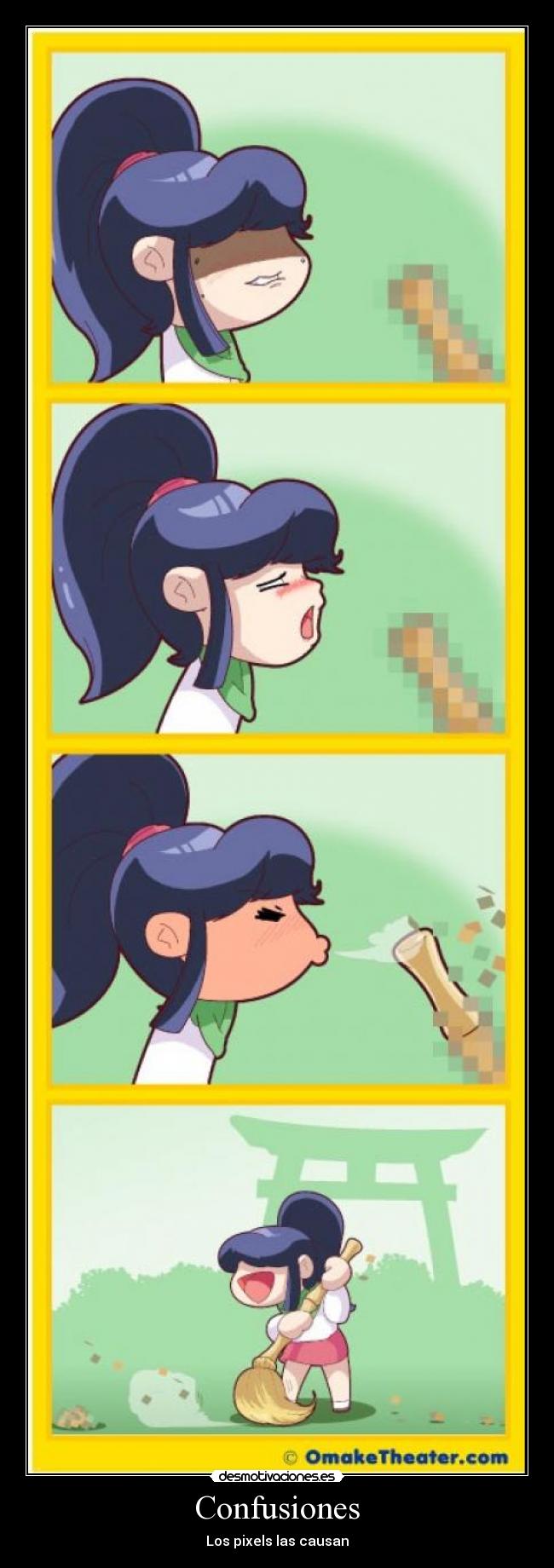 Confusiones - Los pixels las causan
