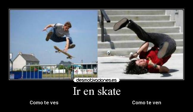 Ir en skate -