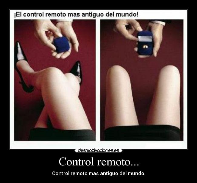 Control remoto... -