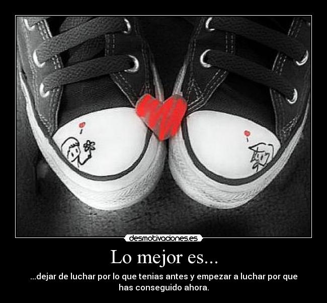 Lo mejor es... - 