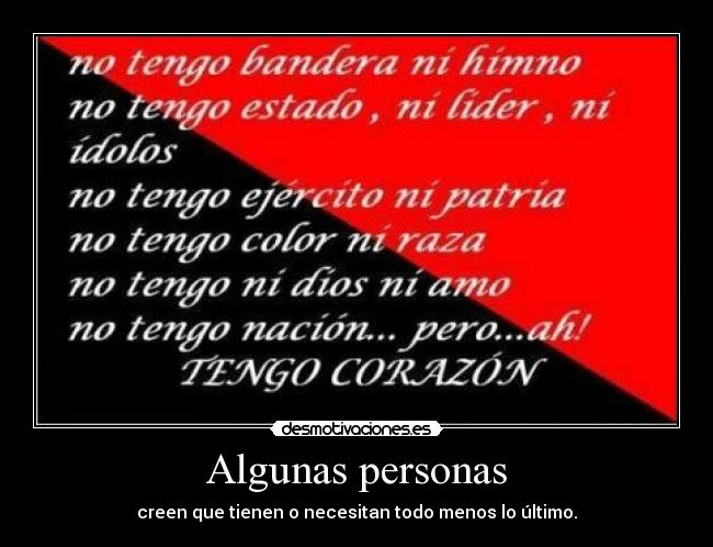 Algunas personas -