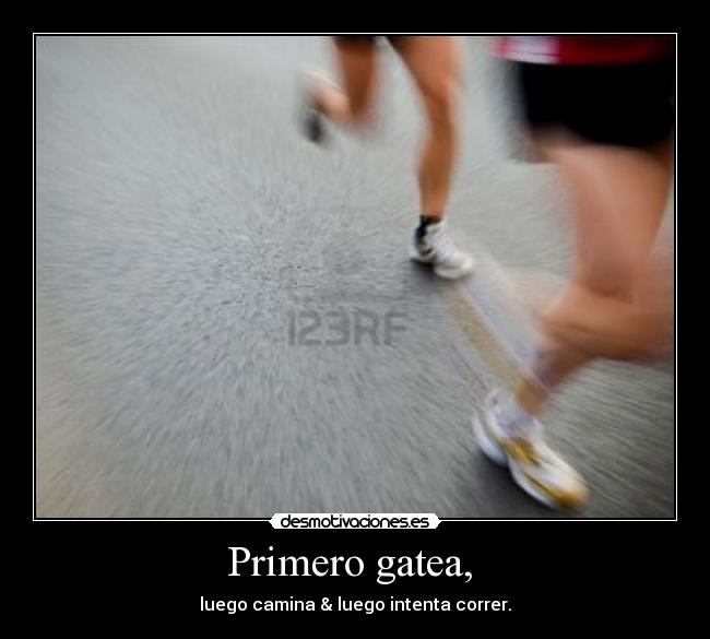 carteles correr desmotivaciones