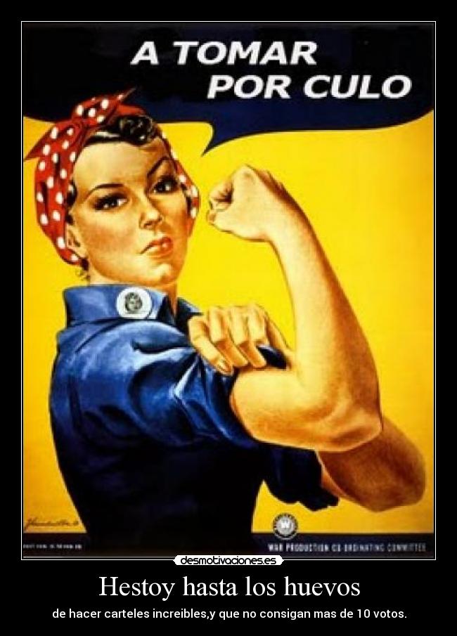 Hestoy hasta los huevos -