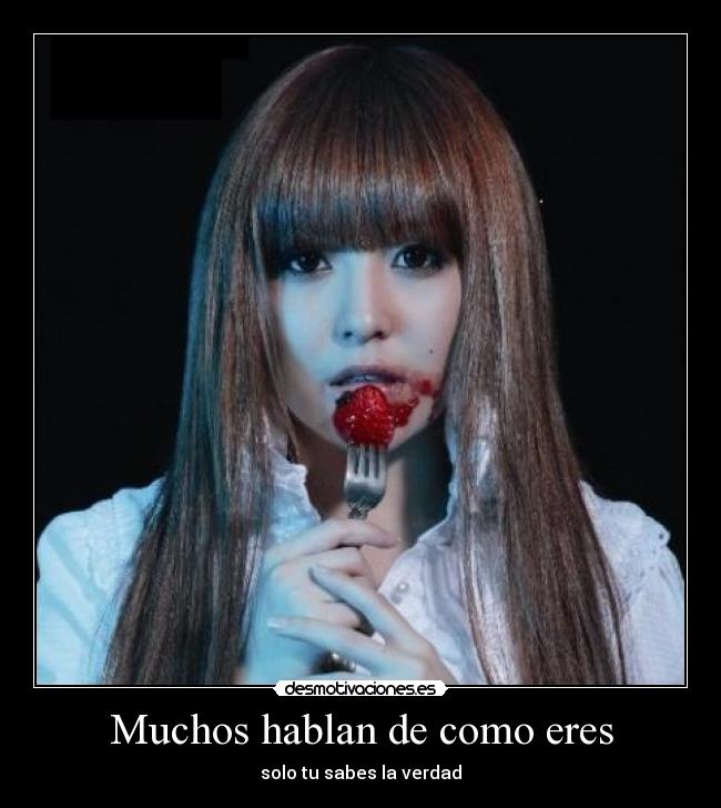 Muchos hablan de como eres - 